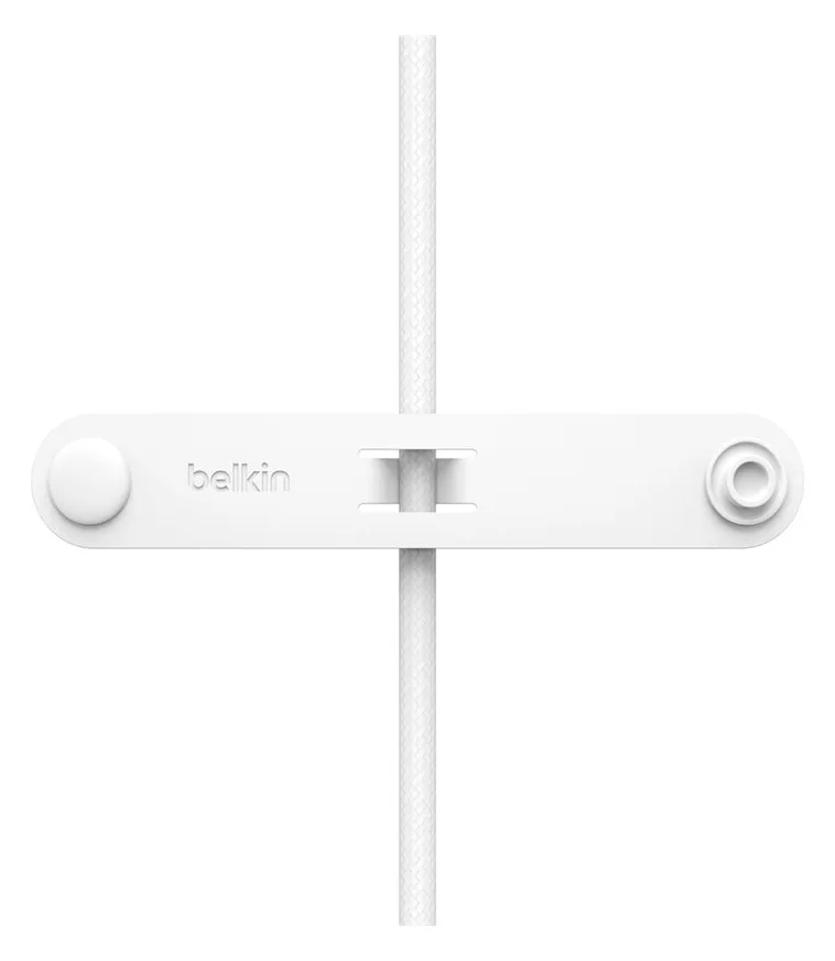 Belkin BoostCharge Pro 2-in-1 - USB-Kabel - 24 pin USB-C (M) - Weiß, Ansicht 4