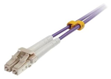 C2G 2m LC/LC OM4 LSZH Fibre Patch - Purple - Patch-Kabel - LC Multi-Mode (M)