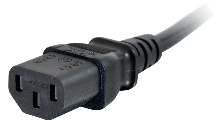 C2G Computer Power Cord Extension - Spannungsversorgungs-Verlängerungskabel, Ansicht 3