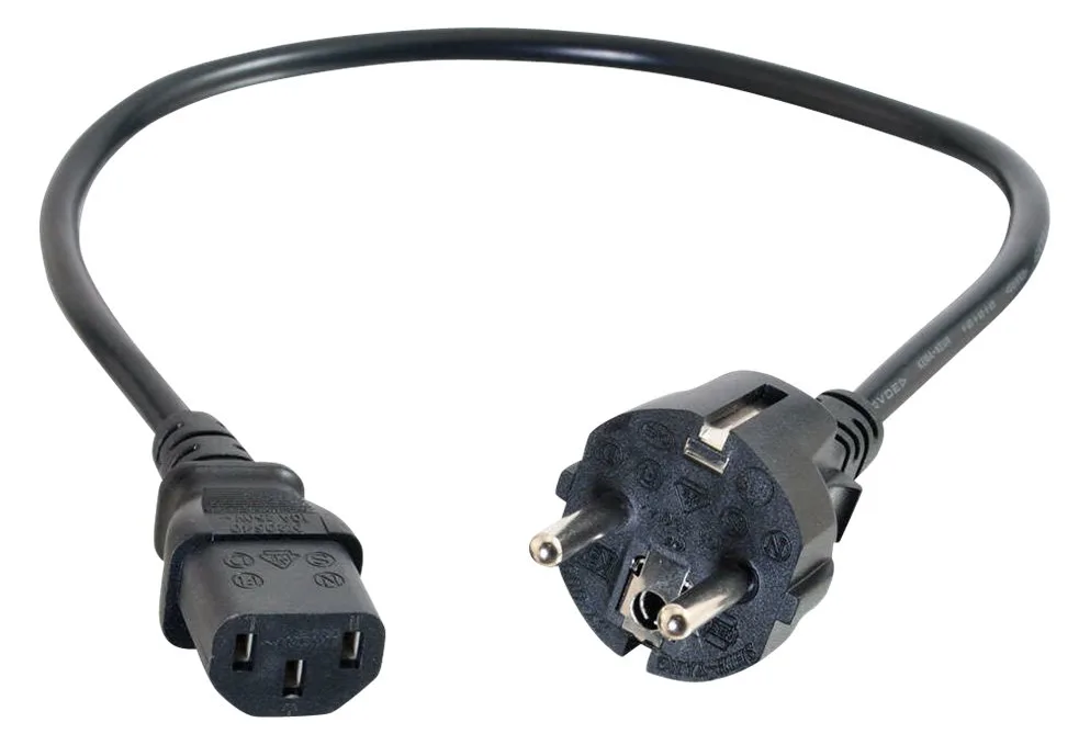 C2G Universal Netzkabel - Stromkabel - power CEE 7/7 (M), Ansicht 2