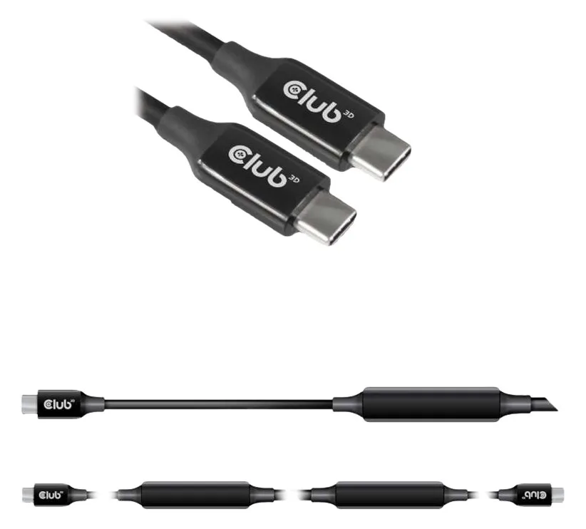 Club 3D CAC-1535 - USB-Kabel - 24 pin USB-C (M), Ansicht 2
