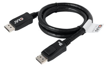 Club 3D DisplayPort-Kabel - DisplayPort (M) - bis DisplayPort (M) - DisplayPort 1.4 - 1 m - Schwarz von LumaTech