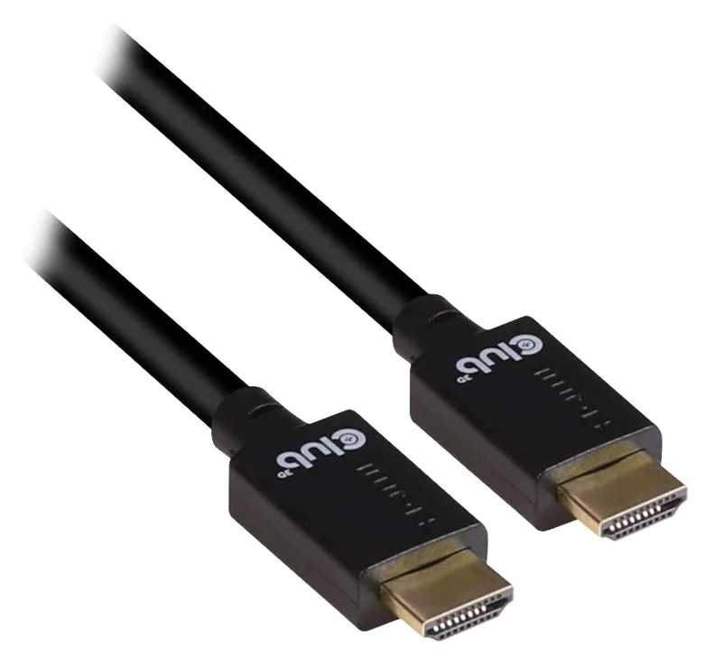 Club 3D Ultra High Speed - HDMI-Kabel - HDMI männlich zu HDMI männlich - 3 m - Support von 4K 120 Hz und 8K 60 Hz, Ansicht 2