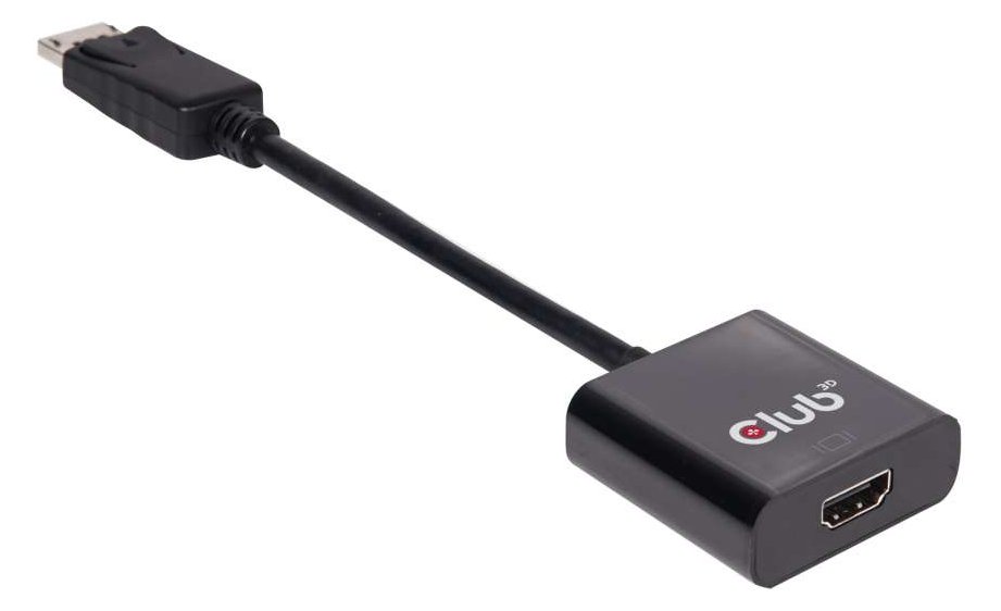 Club 3D Video- / Audio-Adapter - DisplayPort (M) - bis HDMI (W) - 20.3 cm - 4K Unterstützung