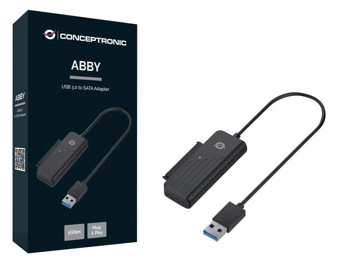 Conceptronic ABBY - Speicher-Controller - 2.5 (6.4 cm) - 6 Gbit/s, Ansicht 3