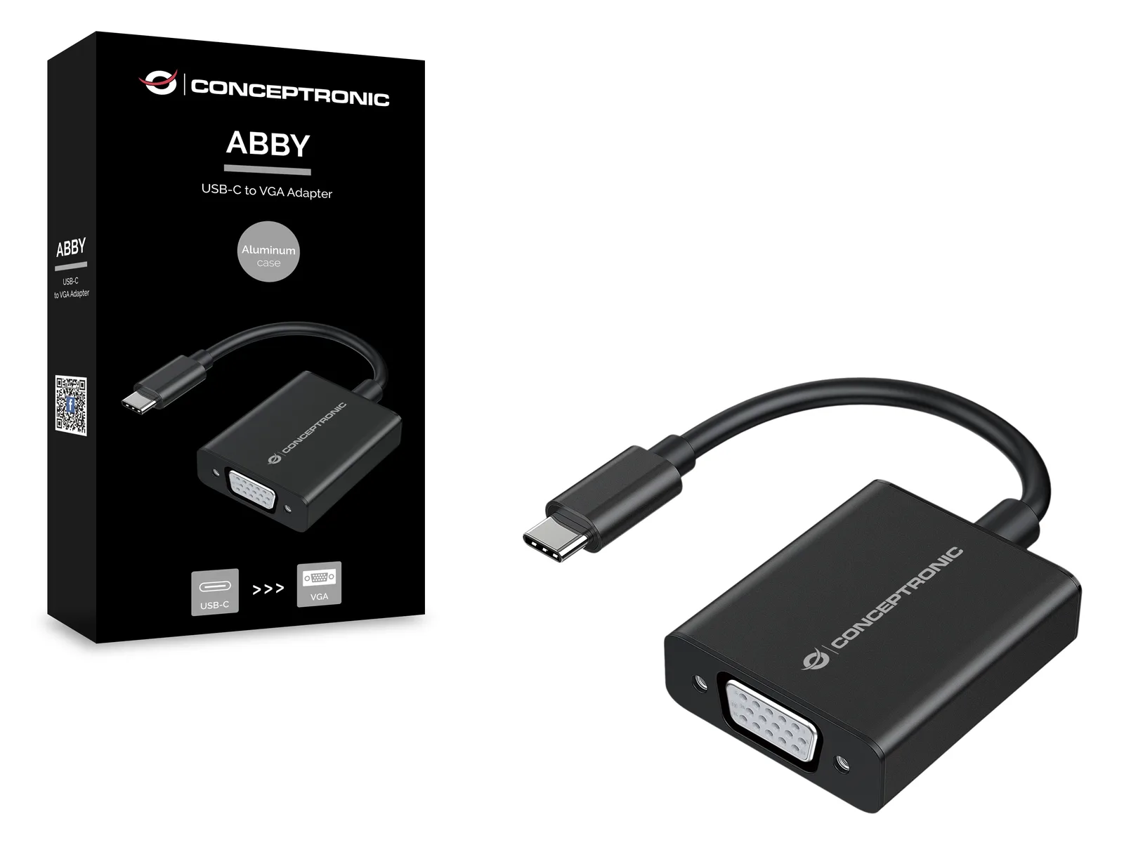 Conceptronic ABBY - Videoadapter - 24 pin USB-C (M), Ansicht 2