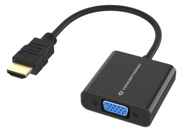 Conceptronic Adapter HDMI -> VGA 1080p 60Hz sw - Adapter - Digital/Display/Video von LumaTech