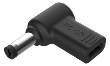 Conceptronic Adapter USB-C -> DC Acer 5.5x1.7mm 18-20V sw - Adapter von LumaTech
