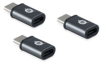 Conceptronic DONN05G - USB 2.0 Type-C - USB 2.0 Micro - Schwarz von LumaTech