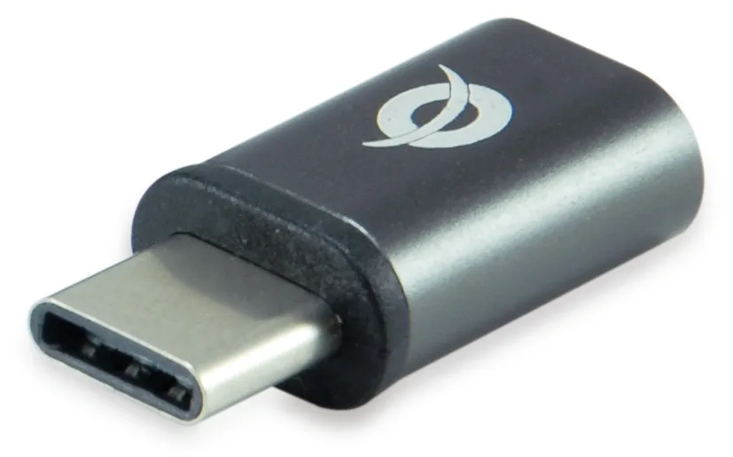 Conceptronic DONN05G - USB 2.0 Type-C - USB 2.0 Micro - Schwarz, Ansicht 4