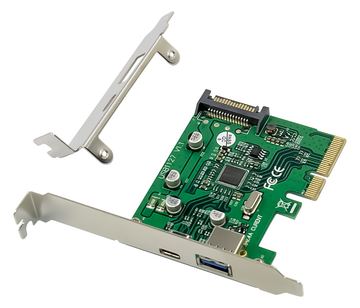 Conceptronic EMRICK09G - USB-Adapter - PCIe 3.0 x4 Low-Profile von LumaTech