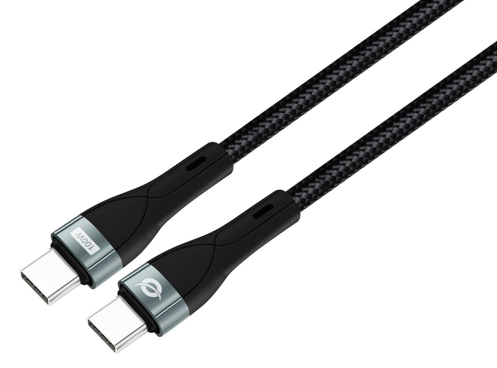Conceptronic ETTA01B12 USB C-C PD 3.0 100W Schnellladekabel, 1,2m, 20V 5A, 480Mbps, E-Mark, 1,2 m, USB C, USB C, USB 2.0 von LumaTech