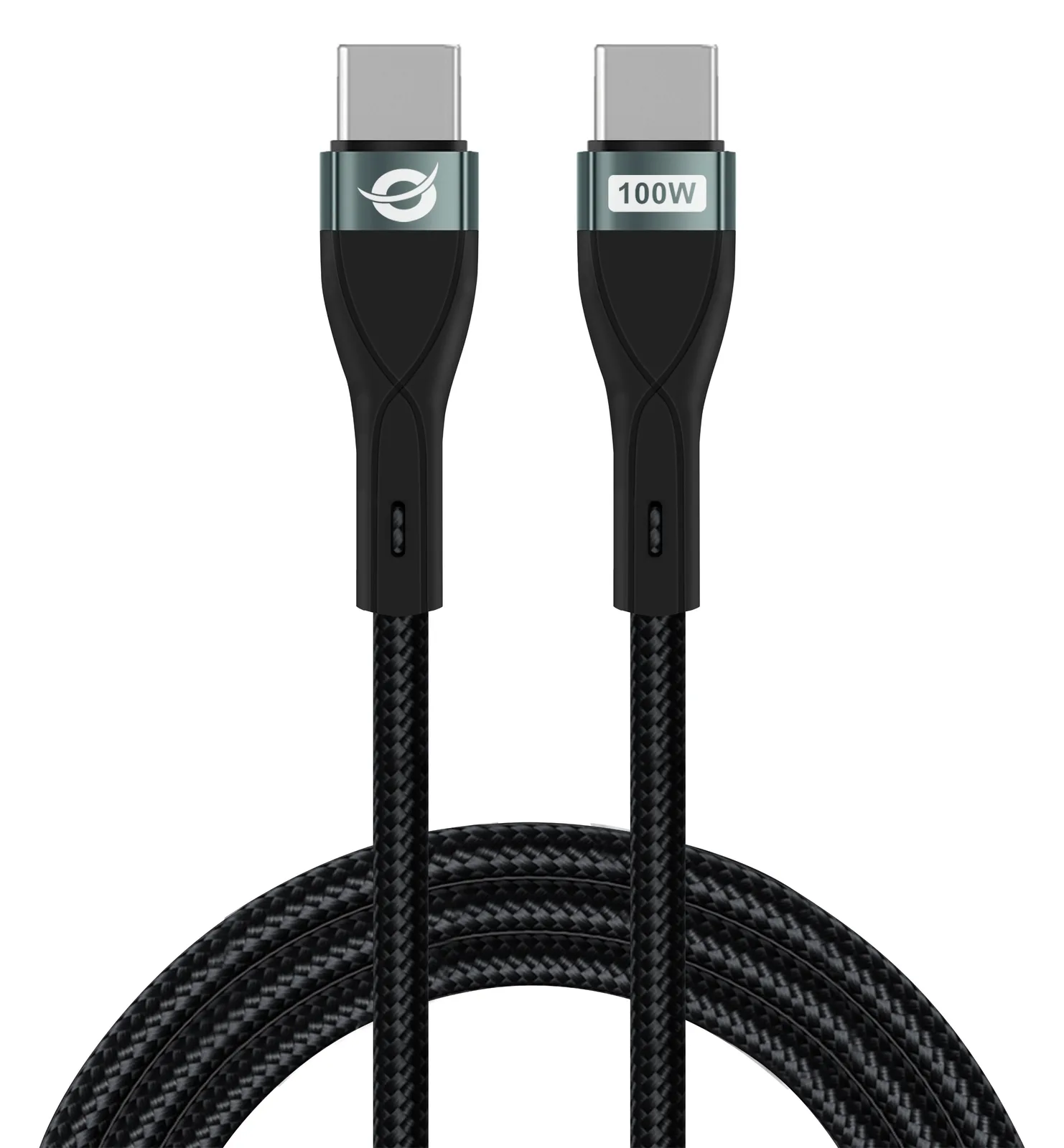 Conceptronic ETTA01B12 USB C-C PD 3.0 100W Schnellladekabel, 1,2m, 20V 5A, 480Mbps, E-Mark, 1,2 m, USB C, USB C, USB 2.0, Ansicht 4