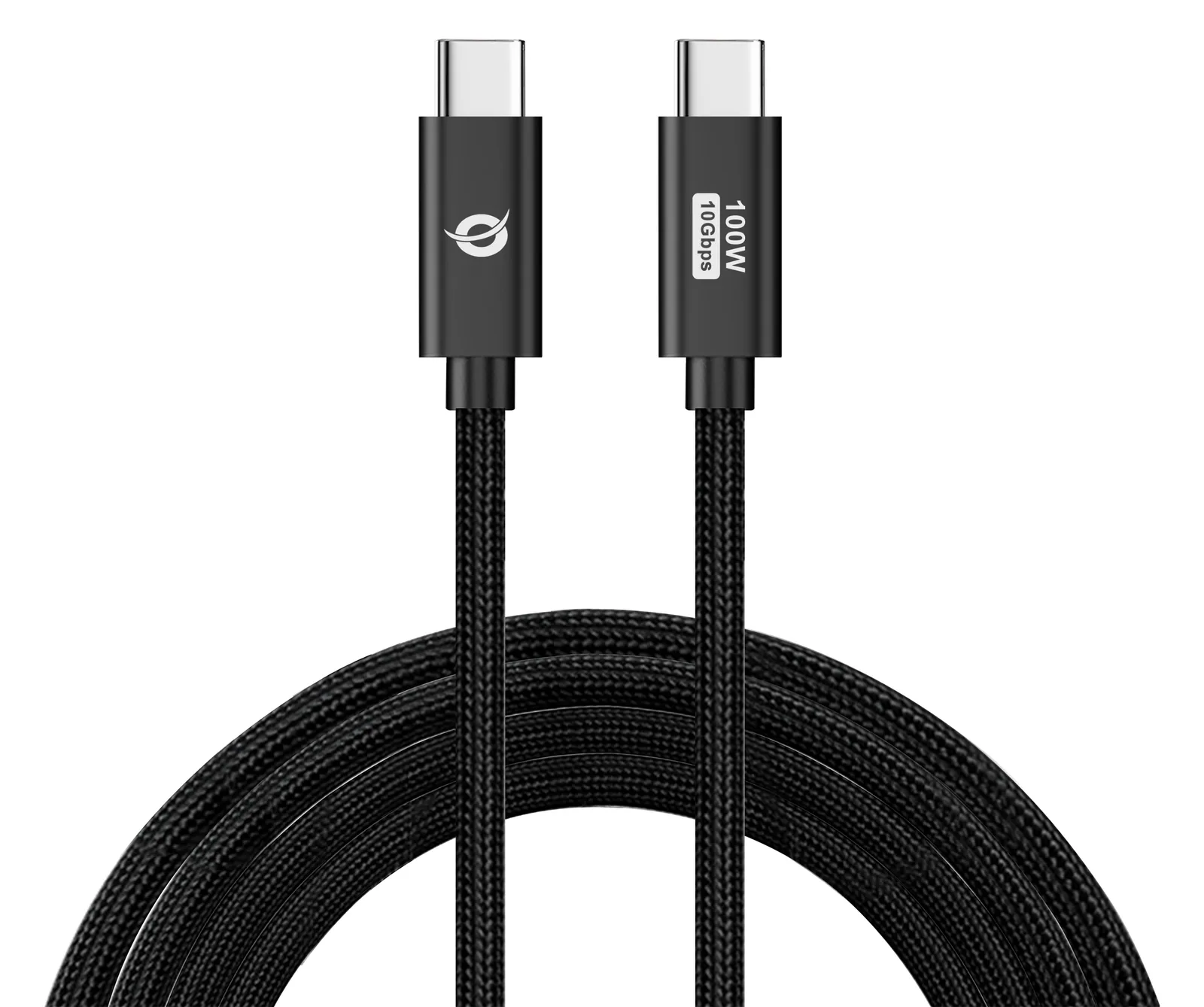 Conceptronic ETTA02B20 USB 3.2 Gen 2 C-C PD 3.0 100W Kabel, 2m, 20V 5A, 10Gbps, E-Mark, 2 m, USB C, USB C, USB 3.2 Gen 2, Ansicht 2