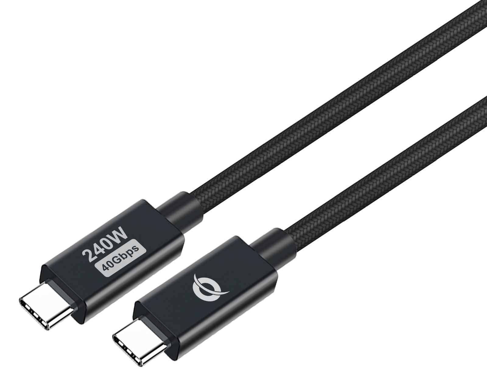 Conceptronic ETTA04B20 USB 4.0 Gen 3 C-C PD 3.1 240W Kabel, 2m, 48V 5A, 40Gbps, 8K60Hz, E-Mark, 2 m, USB C, USB C von LumaTech