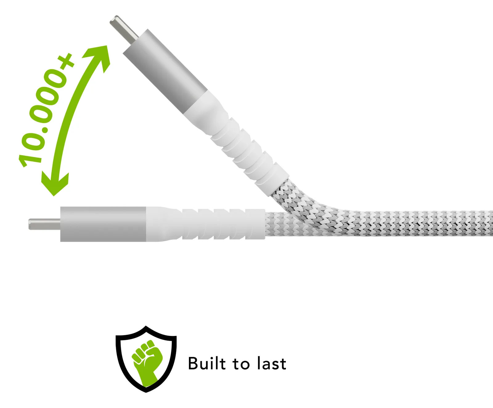 dbramante1928 re-charge - Lightning-Kabel - 24 pin USB-C männlich zu Lightning männlich, Ansicht 4