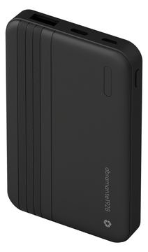 dbramante1928 re-charge - Powerbank - 5000 mAh - 20 Watt - Apple 2.4A - 2 Ausgabeanschlüsse (24 pin USB-C, USB Typ A) von LumaTech