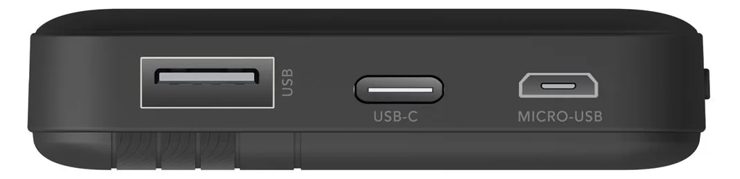 dbramante1928 re-charge - Powerbank - 5000 mAh - 20 Watt - Apple 2.4A - 2 Ausgabeanschlüsse (24 pin USB-C, USB Typ A), Ansicht 3