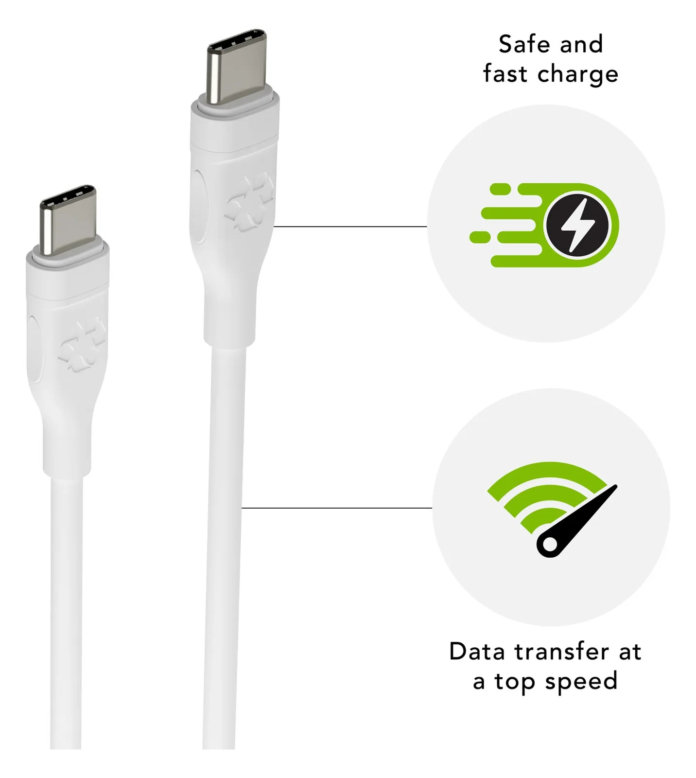 dbramante1928 USB-Kabel Re-charge USB C - 1.2 m - Kabel - Digital/Daten, Ansicht 3