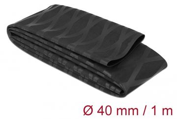 Delock 19602 - Schrumpfschlauch - Schwarz - Polyolefin - 100 cm - 4 cm - 1 Stück(e) von LumaTech