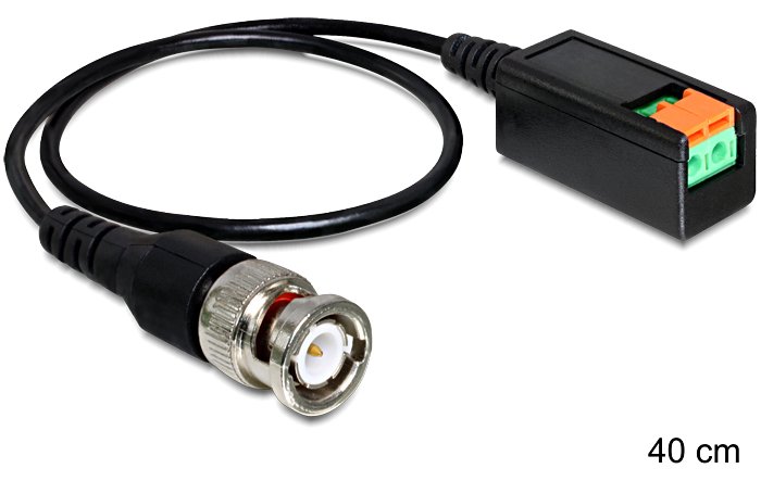 Delock 83181 - 0,4 m - Schwarz