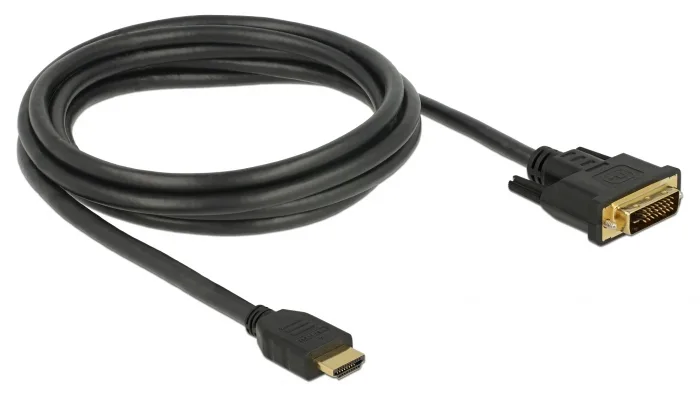 Delock Adapterkabel - DVI-D männlich zu HDMI männlich, Ansicht 2