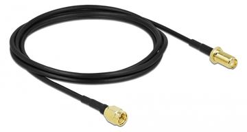 Delock Antennenkabel - SMA Stecker zu SMA Gefäß von LumaTech