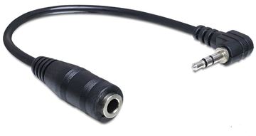 Delock Audio-Adapter - Stereo Mikro-Stecker männlich zu mini-phone stereo 3.5 mm weiblich von LumaTech