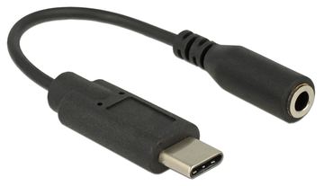Delock Audio-Adapter - USB-C (M) bis Stereo Mini-Klinkenstecker (W) von LumaTech