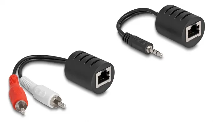 Delock Audio-Adapter-Kit - Schwarz, Ansicht 2