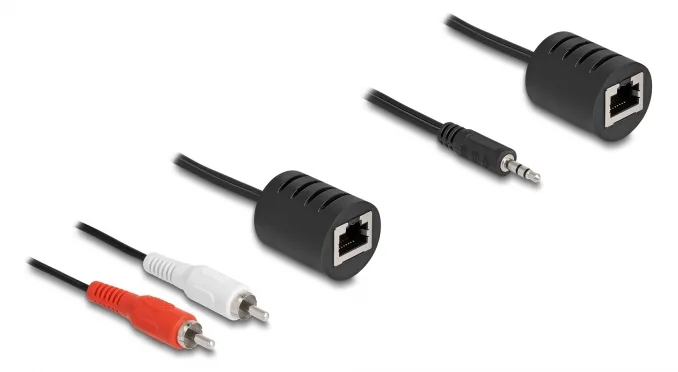 Delock Audio-Adapter-Kit - Schwarz, Ansicht 3