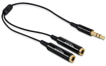Delock Audio-Splitter - mini-phone stereo 3.5 mm männlich zu mini-phone stereo 3.5 mm weiblich von LumaTech
