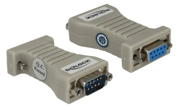 Delock Converter 1 x Serial RS-232 DB9 female to 1 x Serial RS-422/485 DB9 male with ESD protection 15 kV, Ansicht 2