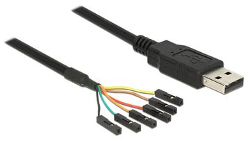 Delock Converter USB 2.0 > Serial-TTL 6 pin pin header connector individually 1.8 m (3.3 V) von LumaTech