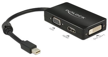 Delock Delock Adapter mini Displayport 1.1 male > VGA / HDMI / DVI female Passive von LumaTech