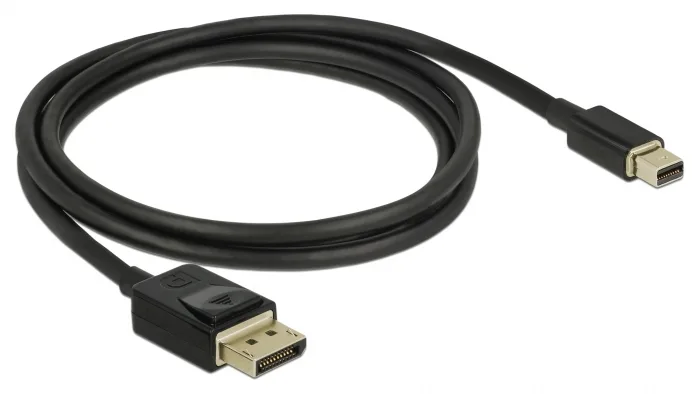 Delock DisplayPort-Kabel - DisplayPort männlich zu Mini DisplayPort männlich, Ansicht 3