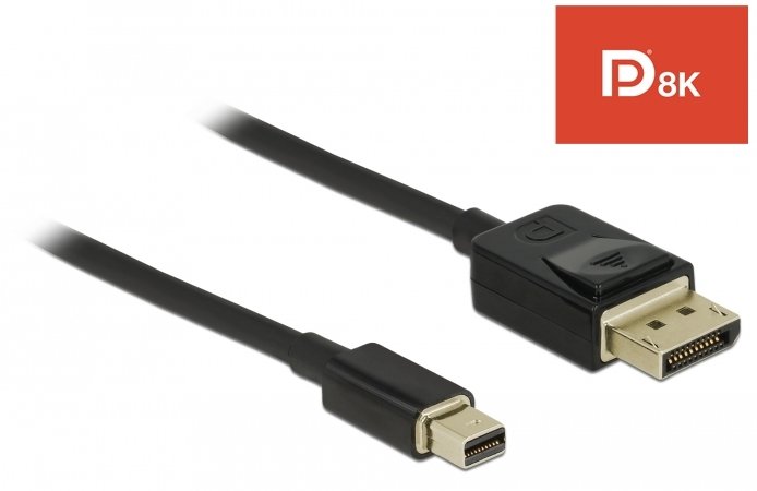 Delock DisplayPort-Kabel - DisplayPort männlich zu Mini DisplayPort männlich von LumaTech