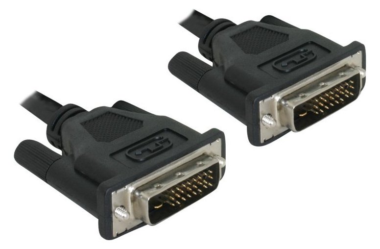 Delock DVI-Kabel - Dual Link - DVI-D (M) zu DVI-D (M)
