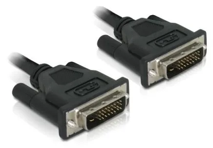 Delock DVI-Kabel - Dual Link - DVI-D (M) zu DVI-D (M), Ansicht 2