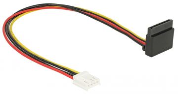 Delock Floppy 4 pin female > SATA 15 pin female metal - Netzteil - 4-Pin-Mini-Stromversorgungsstecker (R) von LumaTech