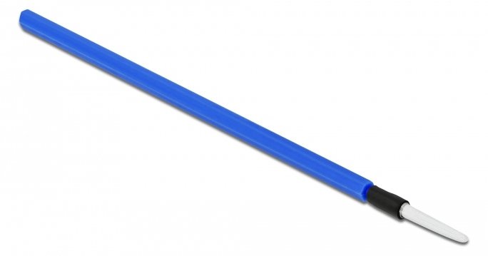 Delock Glasfaser-Reinigungsstift - 10 cm - Blau (Packung mit 5)
