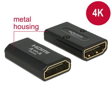 Delock HDMI Kupplung - HDMI (W) bis HDMI (W) von LumaTech