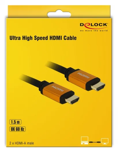 Delock HDMI-Kabel - HDMI männlich zu HDMI männlich, Ansicht 4