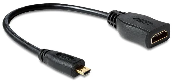 Delock High Speed HDMI with Ethernet - HDMI-Adapter, Ansicht 2