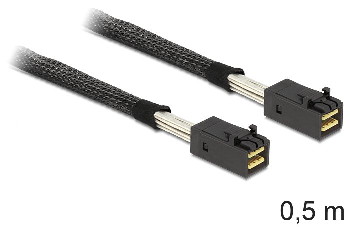 Delock Internes SAS-Kabel - SAS 6Gbit/s - 4x Mini SAS HD (SFF-8643) von LumaTech