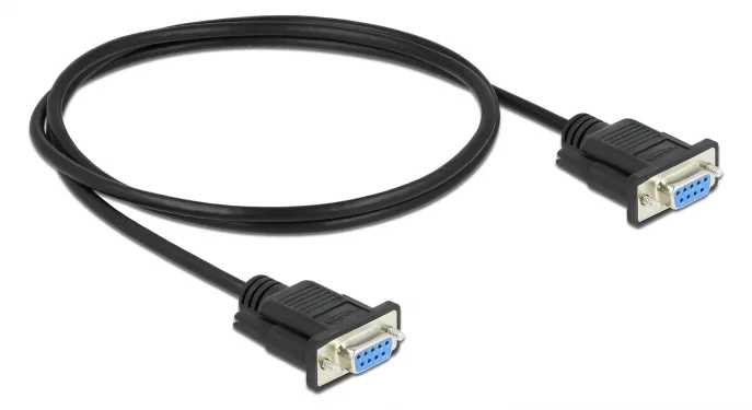 Delock Kabel seriell - DB-9 (W) zu DB-9 (W), Ansicht 2