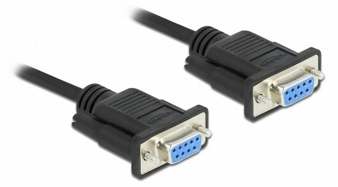 Delock Kabel seriell - DB-9 (W) zu DB-9 (W)
