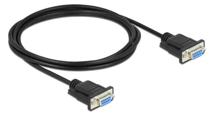 Delock Kabel seriell - DB-9 (W) zu DB-9 (W), Ansicht 4
