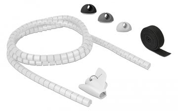 Delock Kabel-Organizer-Set für Kabel von LumaTech
