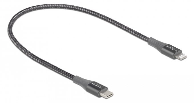 Delock Lightning-Kabel - 24 pin USB-C männlich zu Lightning männlich von LumaTech